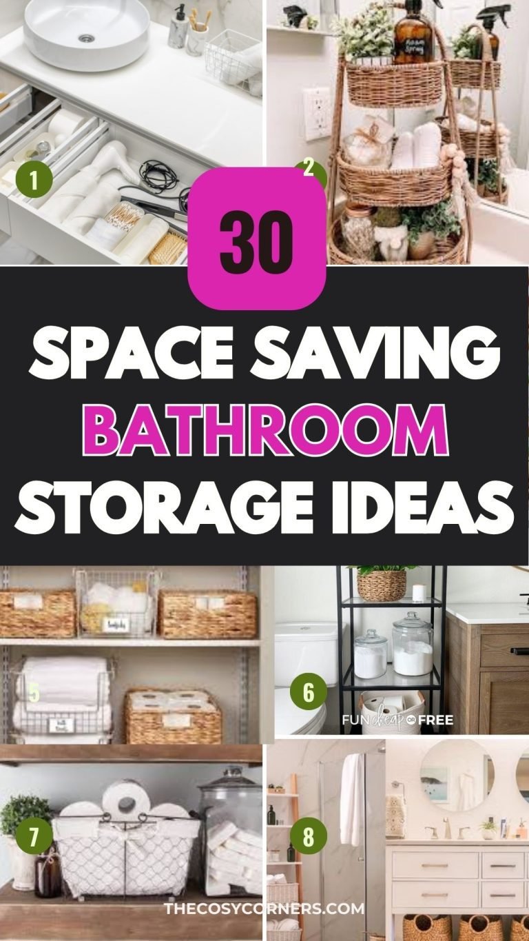 28 Genius Small Bathroom Organization Ideas For A Clutter-Free Haven