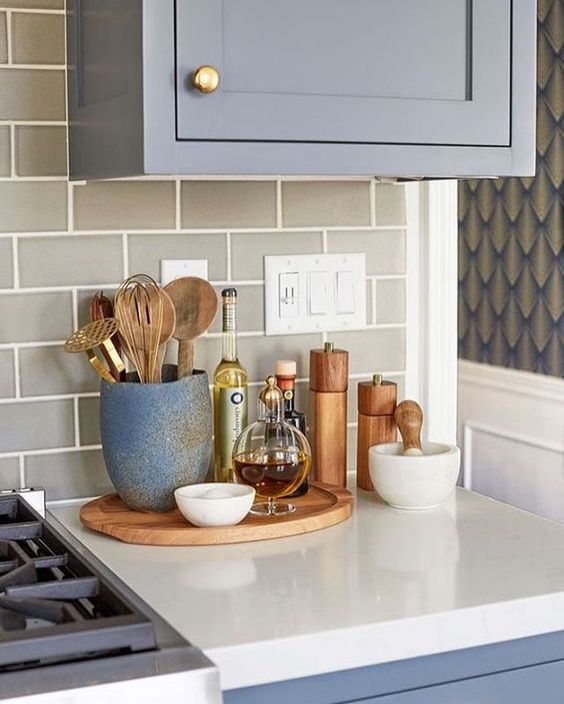 Kitchen Counter Styling Ideas