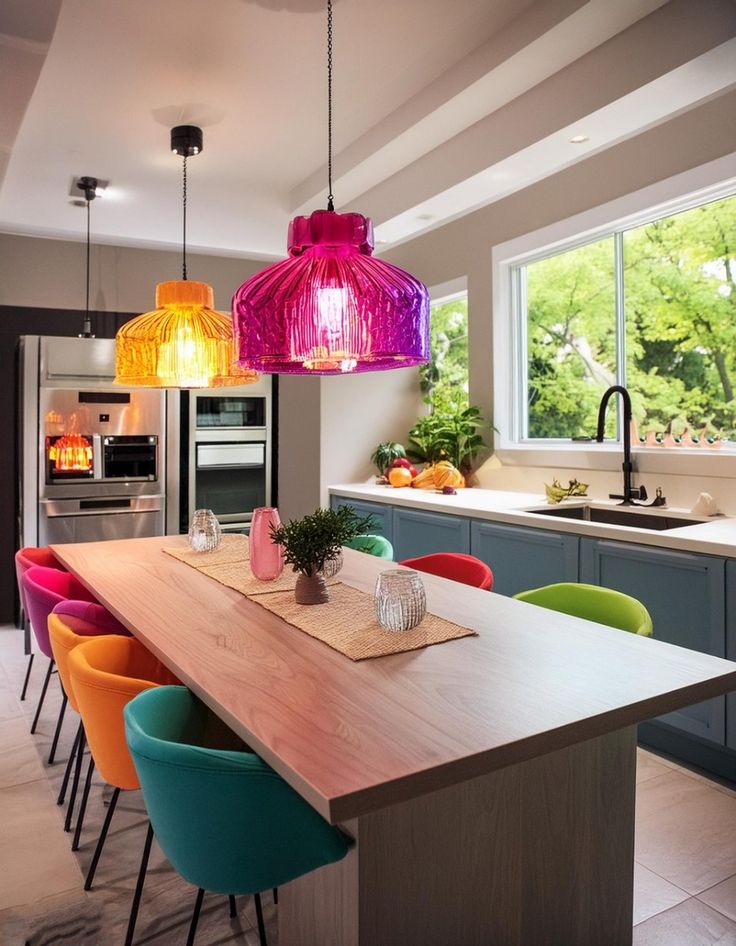 eclectic kitchen