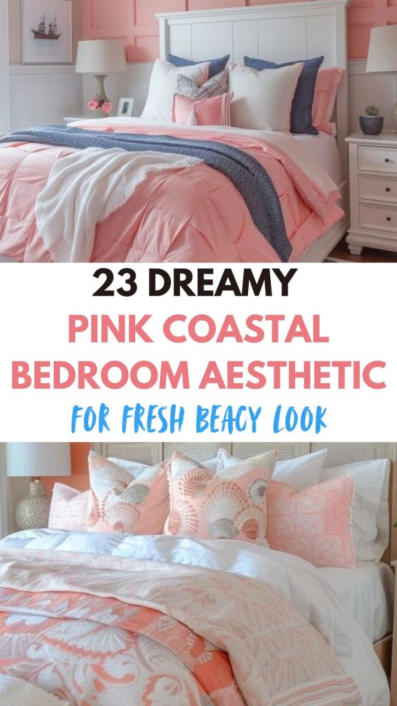 pink coastal bedroom ideas