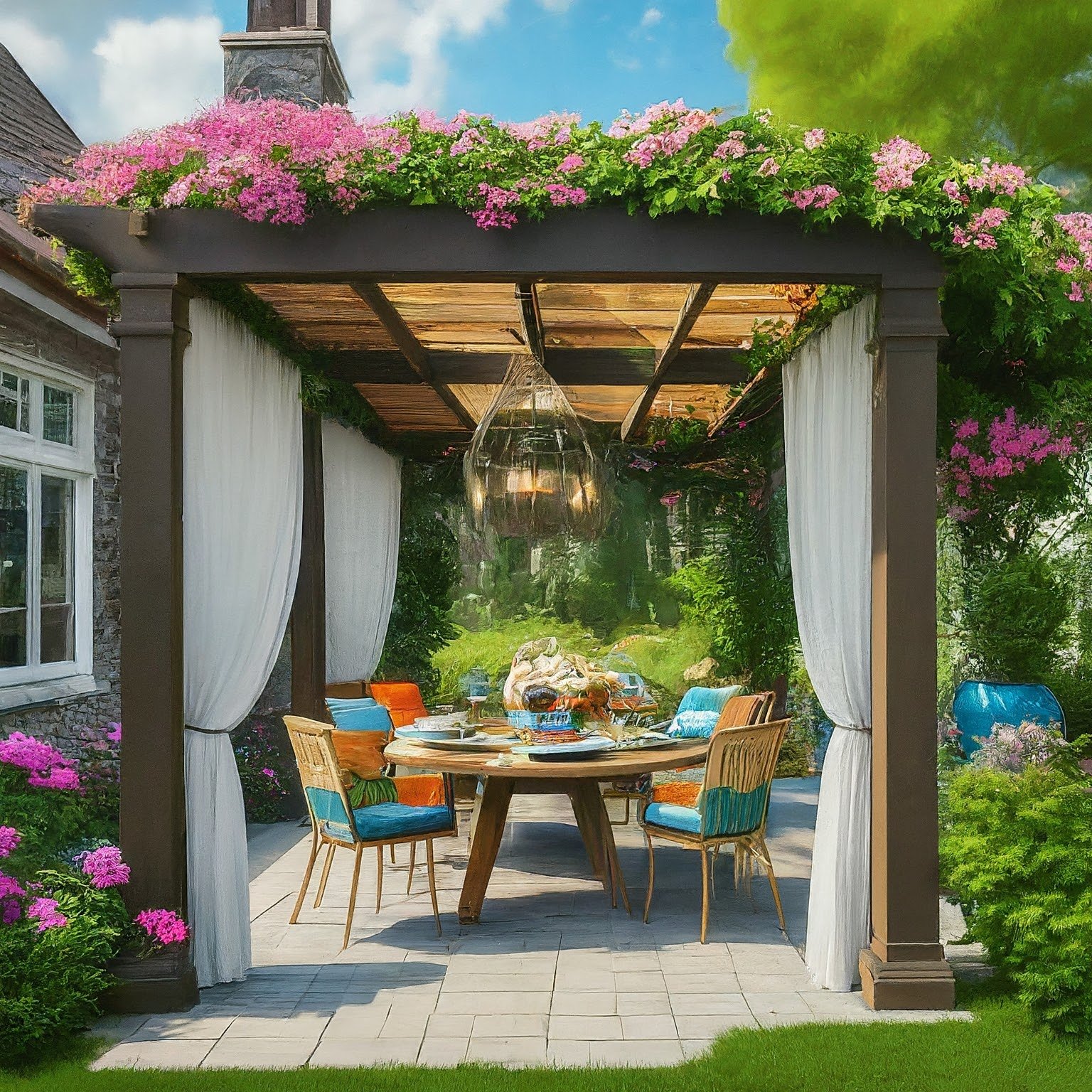 20+ Gorgeous Setups For AlFresco Dining