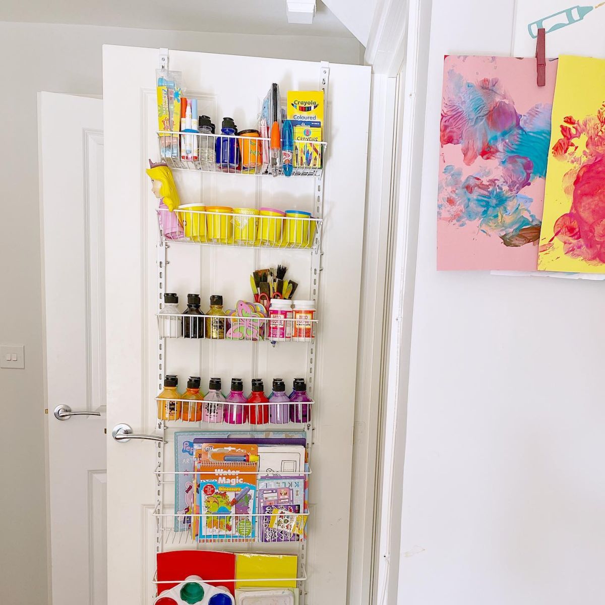 over the door storage ideas