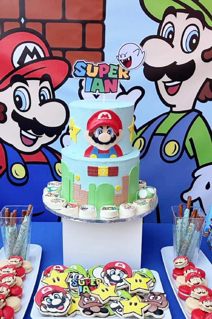 Super mario theme birthday.