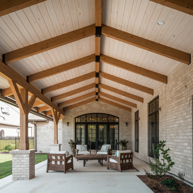 20 Epic Covered Patio Ceiling Ideas