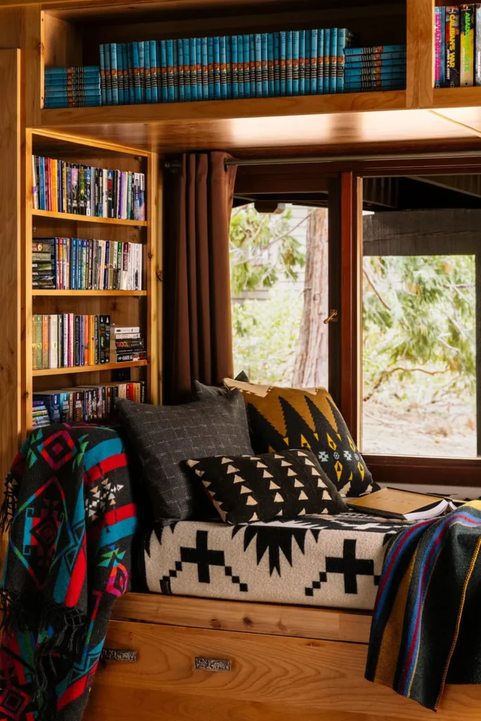 Your cosy reading nook by the window.