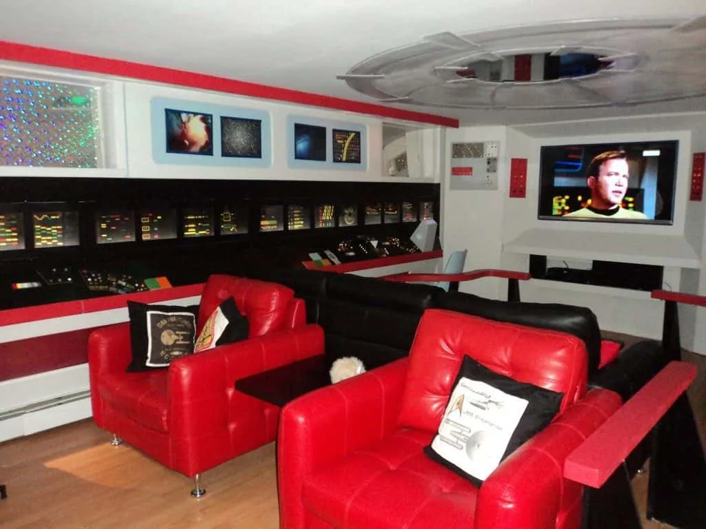 Star trek themed theatre.