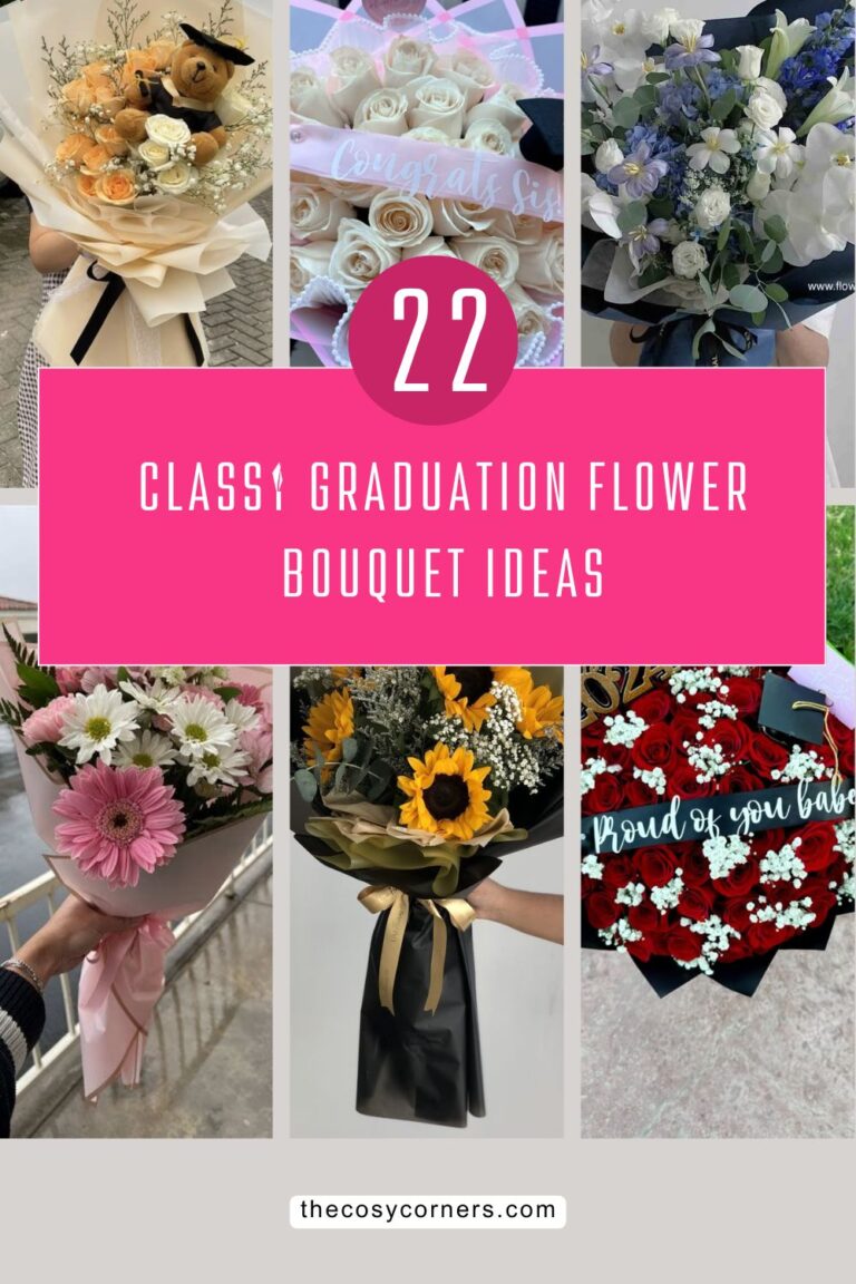 22 Classy Graduation Flower Bouquet Ideas