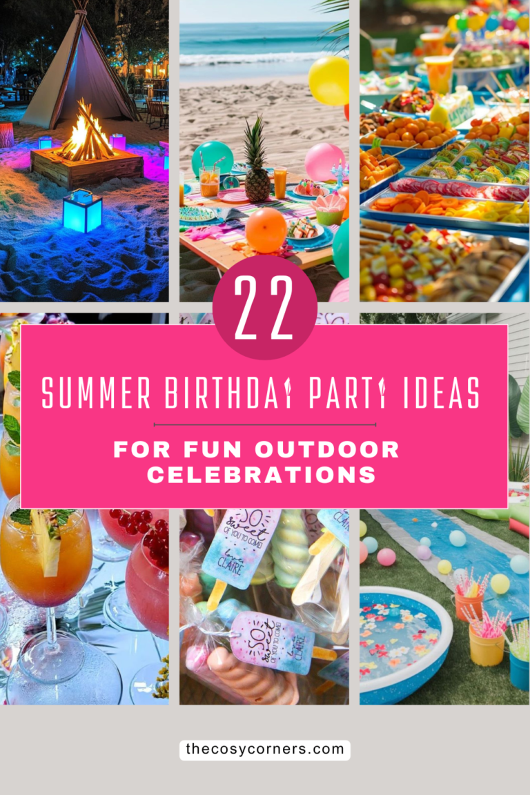 summer birthday party ideas