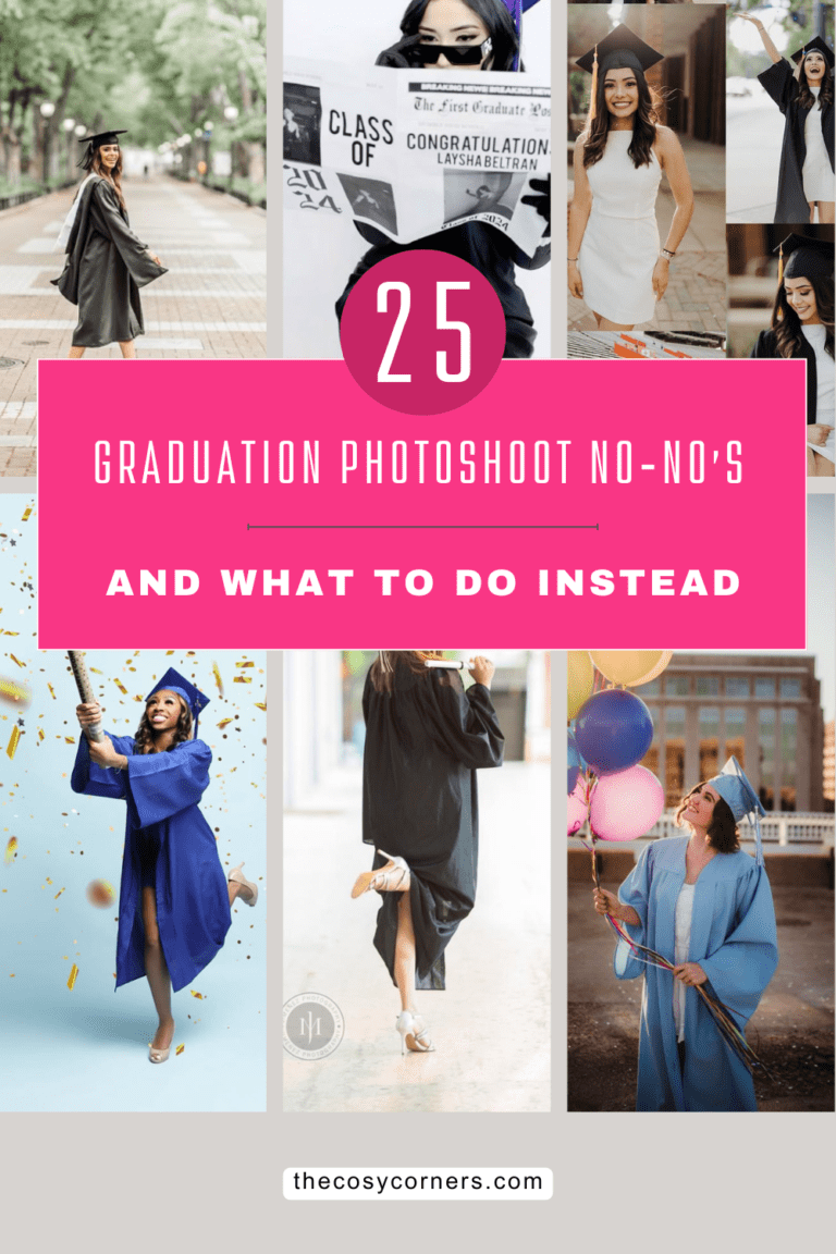 25 Graduation Photoshoot No-No’s (And What to Do Instead!)