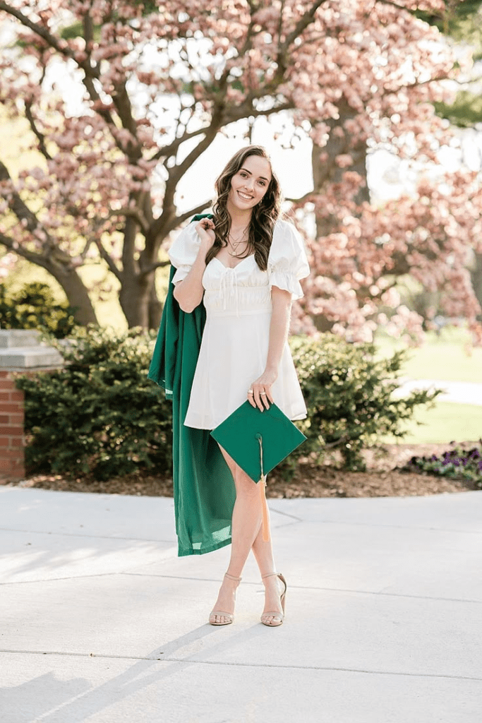 graduation photoshoot no filters