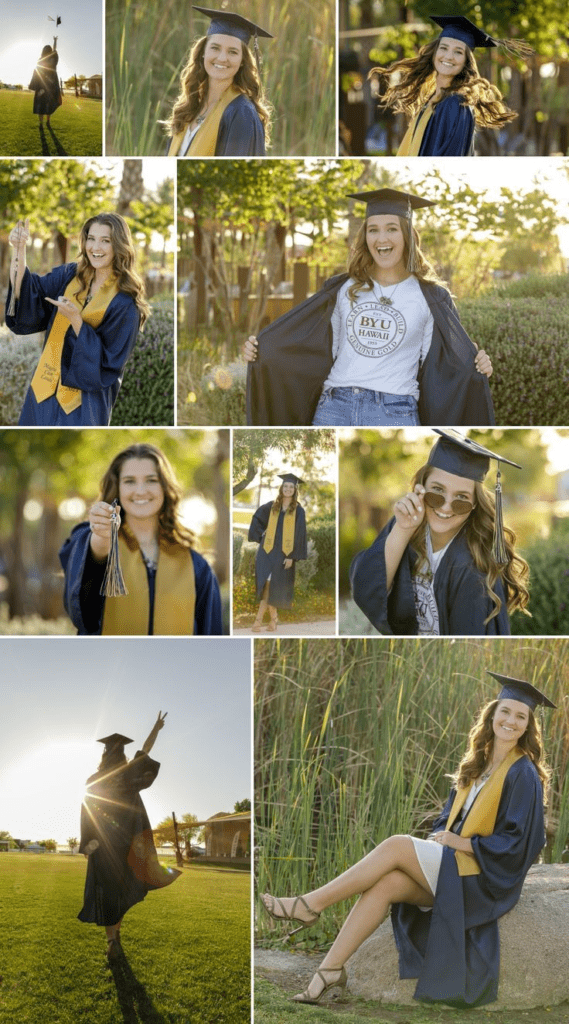 graduation photoshoot ideas outdoor