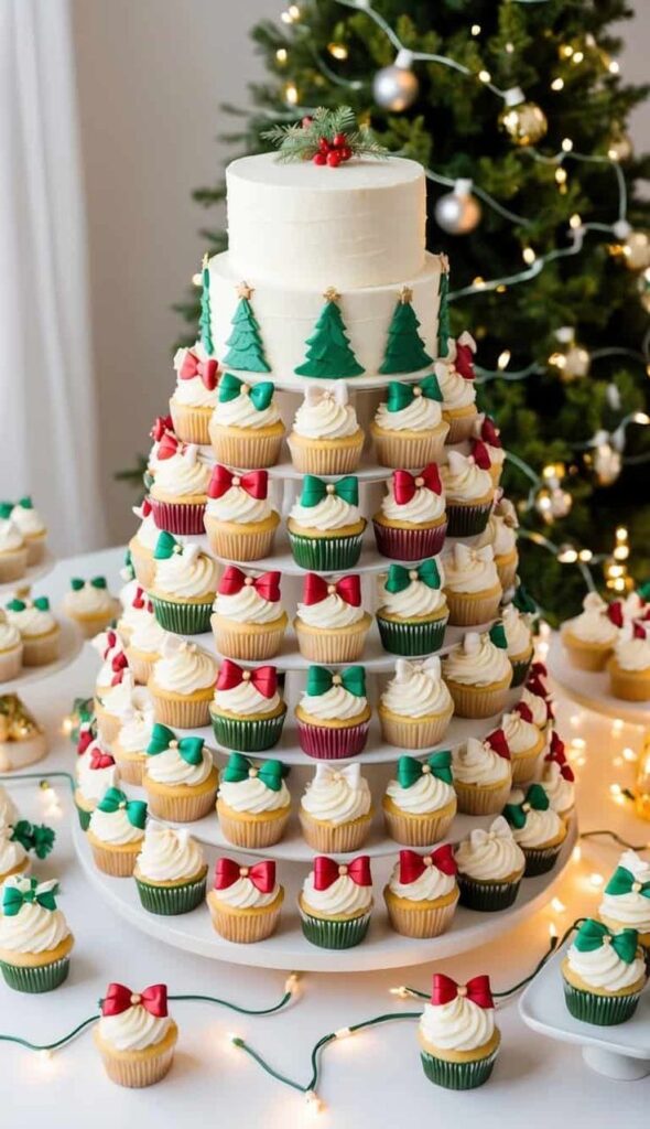 Cupcakes for Family Christmas Party Ideas