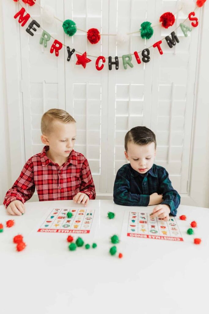 Bingo Family Christmas Party Ideas