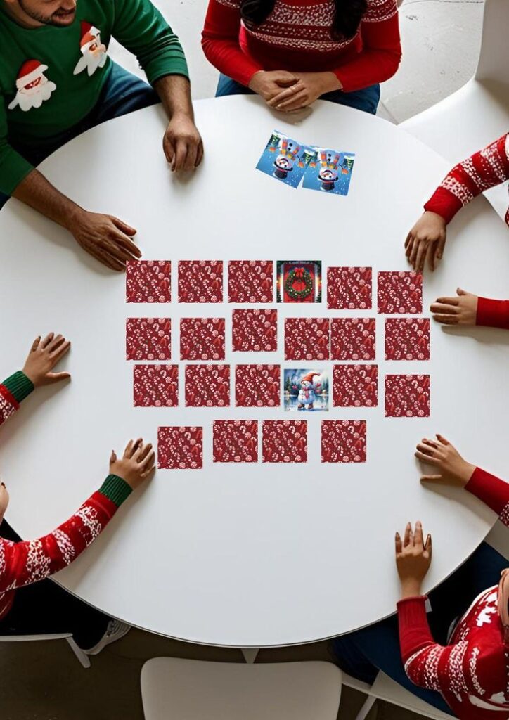 Christmas Memory Match Game
