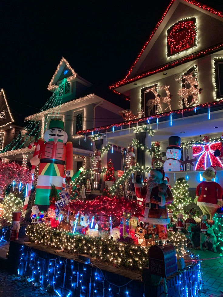Lights Tour Family Christmas Party Ideas