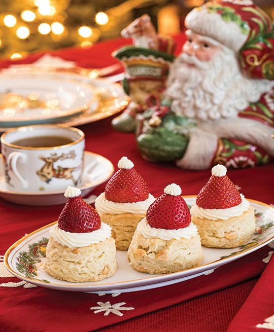 Christmas Santa Hat Tea Party