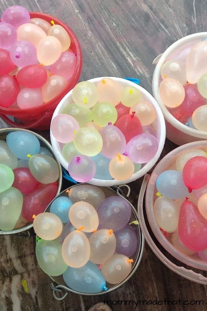 One Happy Camper First Birthday Water Games