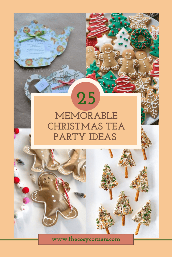 25 Fun & Memorable Christmas Tea Party Ideas