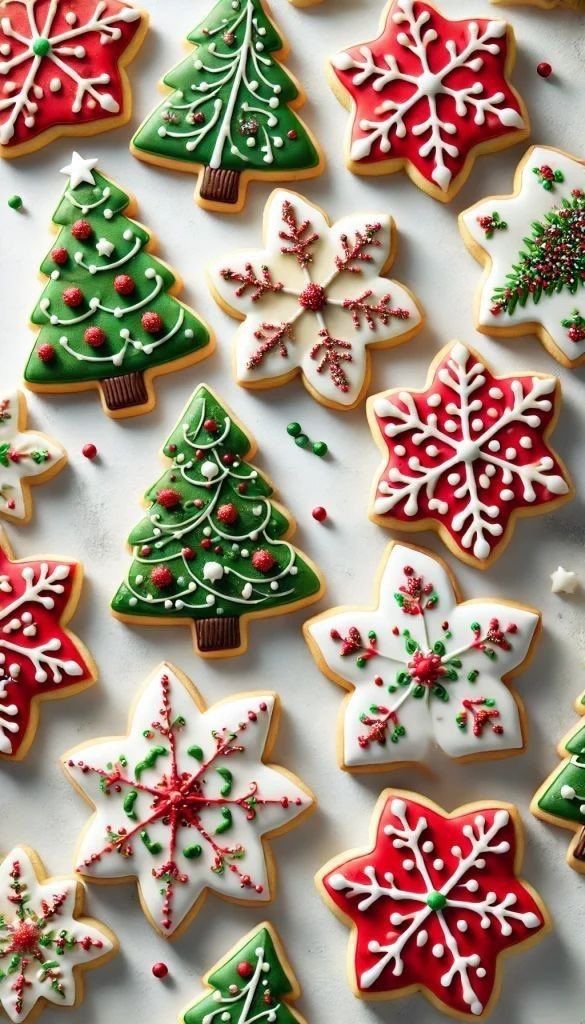 Cookie Decoration Family Christmas Party Ideas