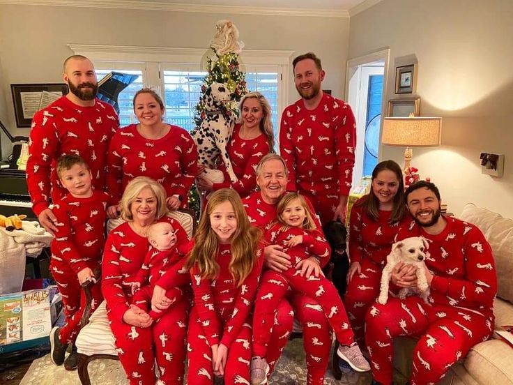 Pajama Party Family Christmas Party Ideas