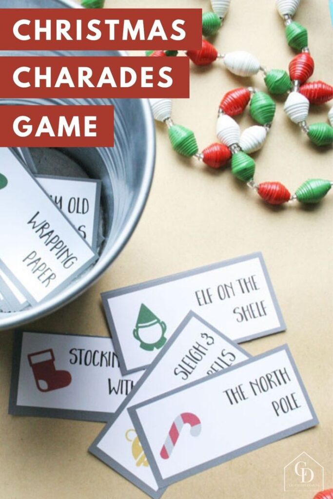 Christmas Charades Game Idea