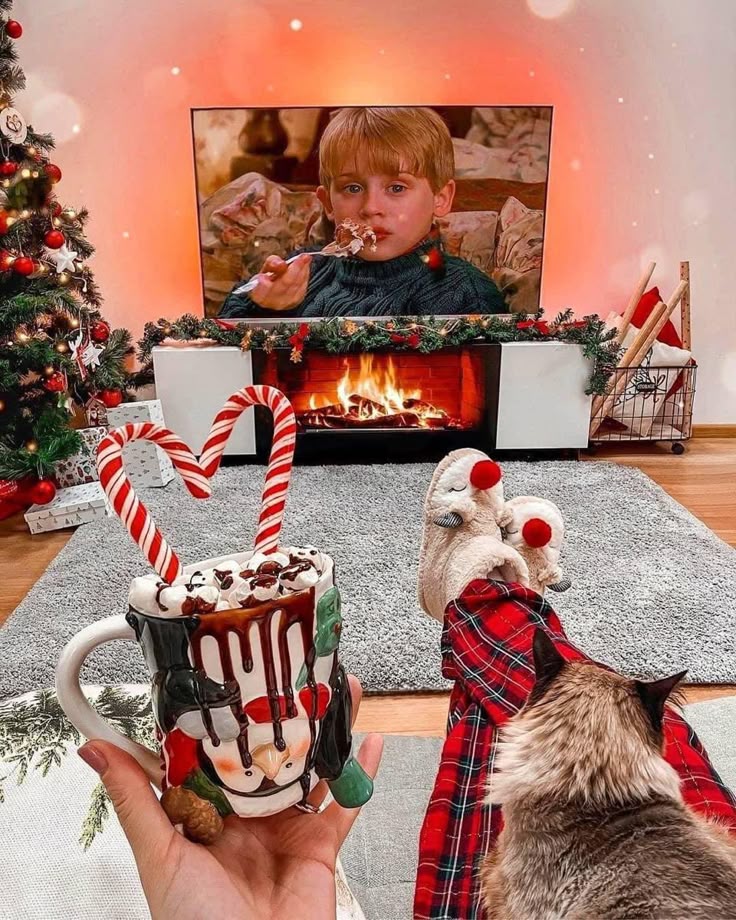Christmas Movie Night Tea Party