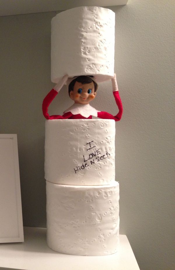 Christmas Elf On The Shelf Hide And Seek