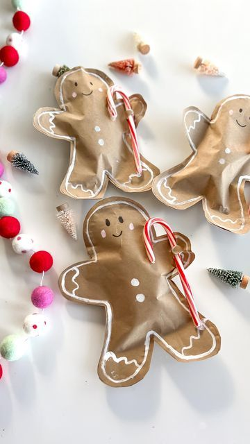 Christmas Party Paperbag Gingerbread Cookies