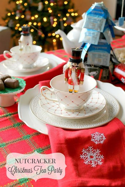 Nutcracker Christmas Tea Party