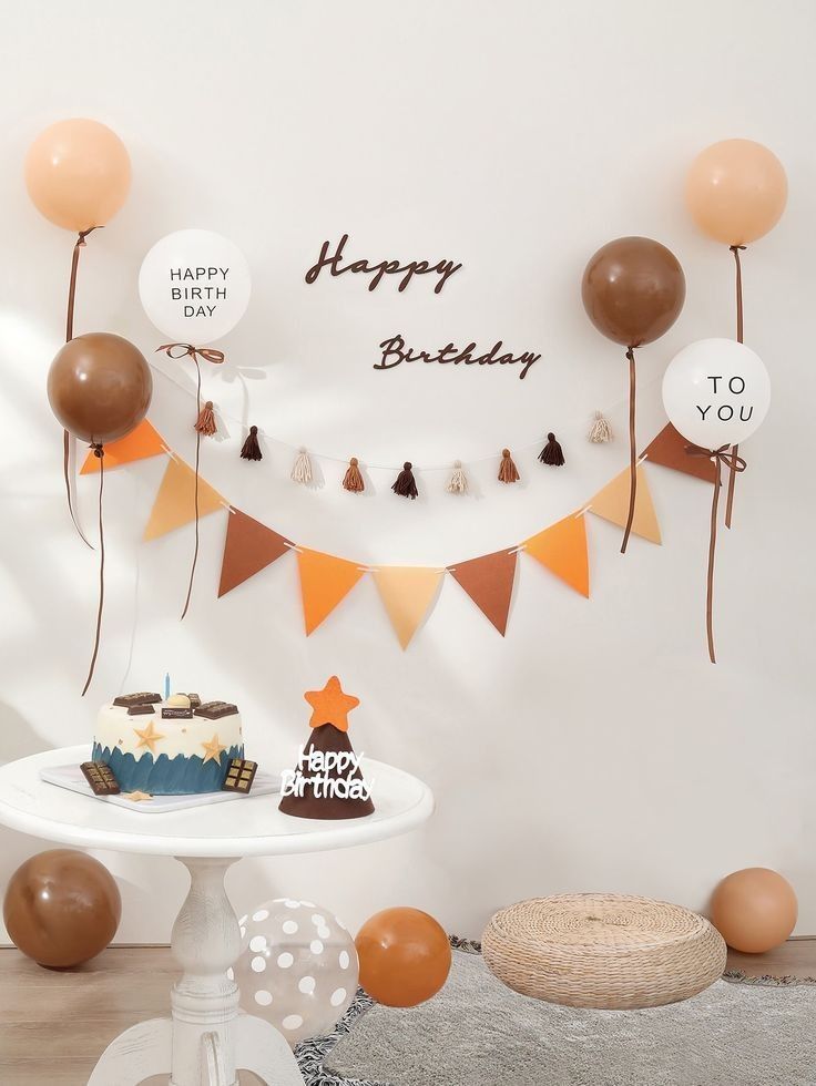 One Happy Camper First Birthday Balloon Garlands