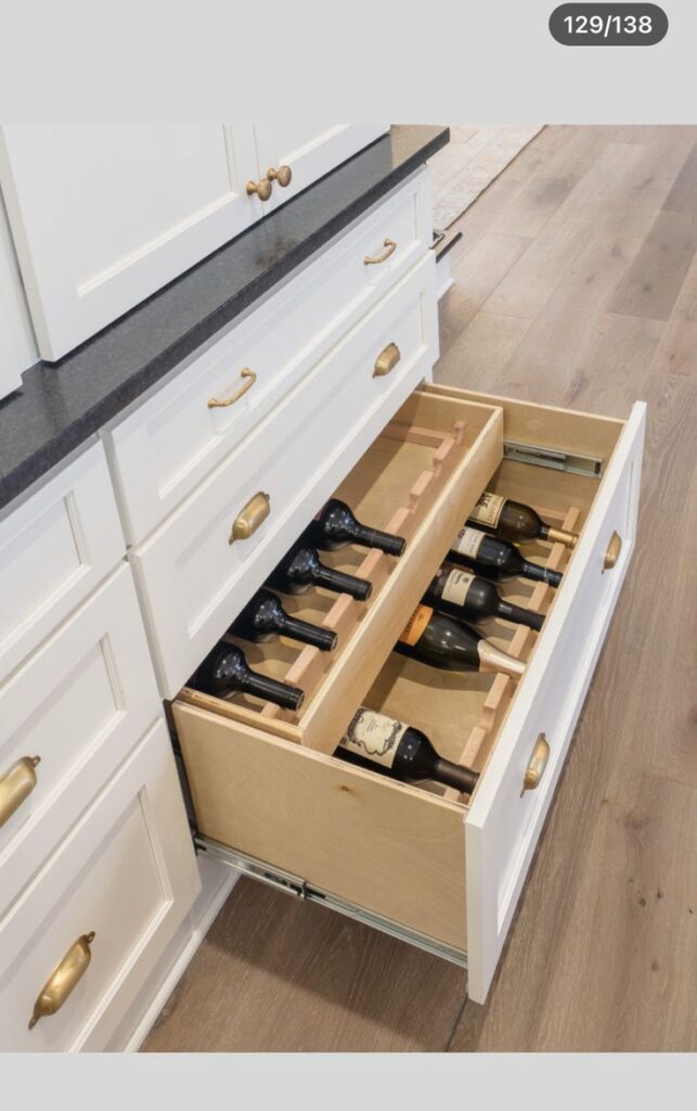 Pull-Out Drawer Wine Rack