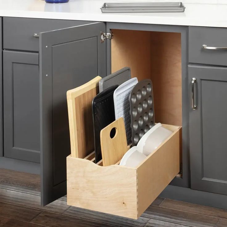 Vertical Baking Sheet Organizer