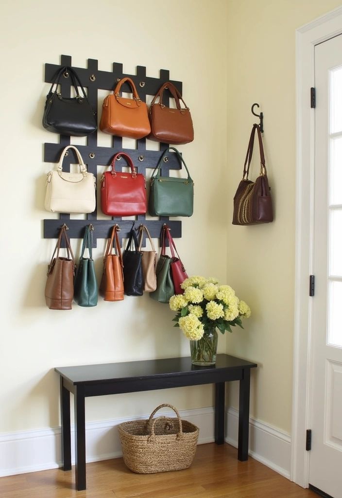 Wooden Hangers To Hang Bags