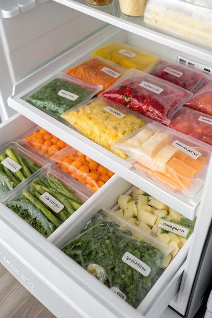 Stack Prepped Dishes Neatly