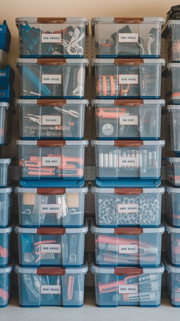 Label and Color-Code Storage Areas