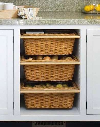 Under-Shelf Baskets for Storage