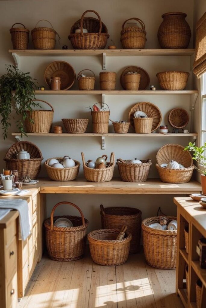 Use Baskets for Display & Storage
