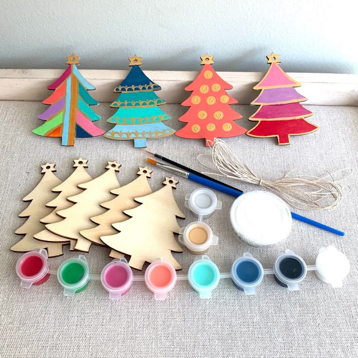 Wooden Paint-Your-Own Sets