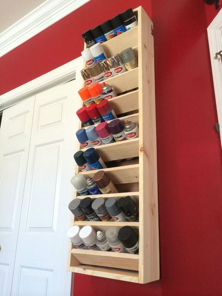 Shoe Organizer For Spray Cans