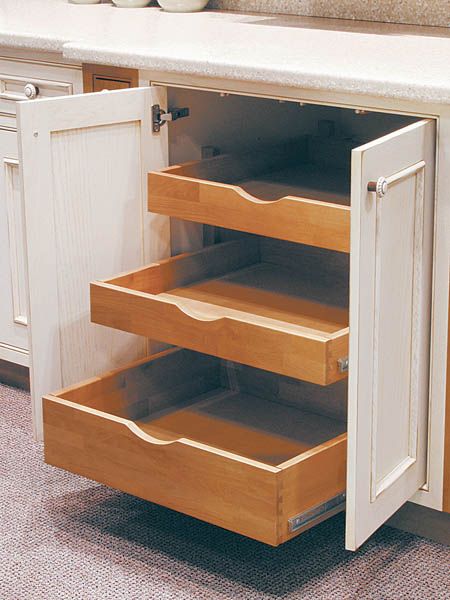 Return Drawer To The Cabinet Insert