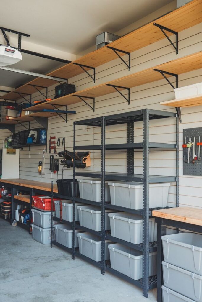 Add Adjustable Wire Shelves