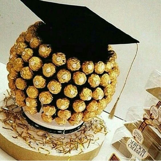 Chocolate-Coated Graduation Cap