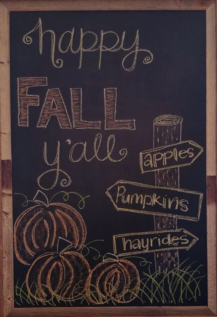 Harvest Signage & Chalkboards