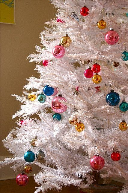 Glam White Tree Inspiration