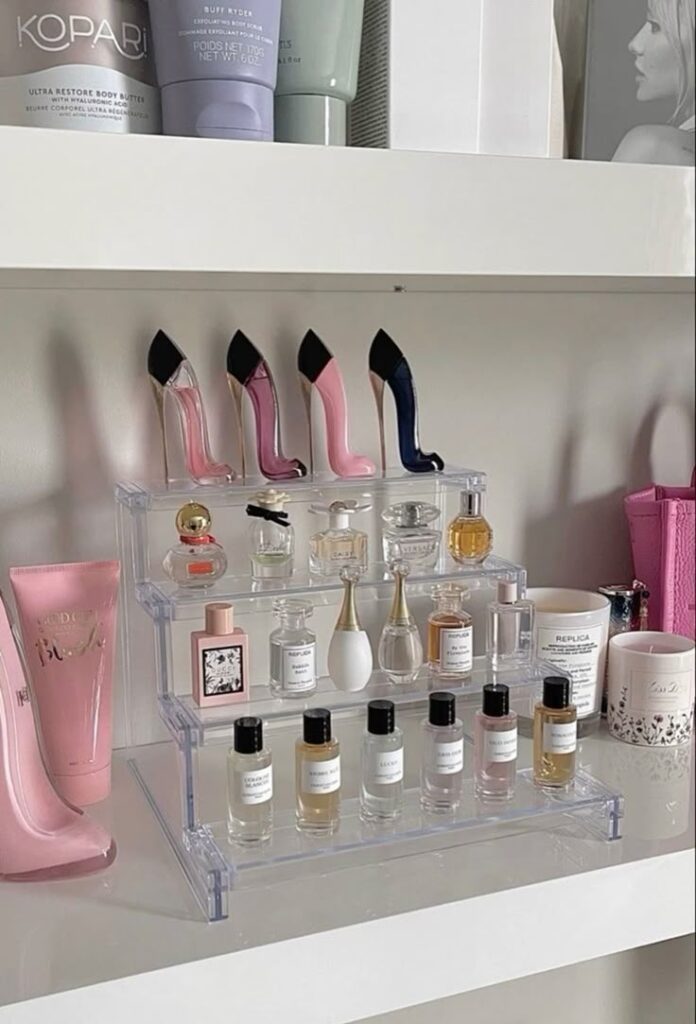 Spice Rack Perfume Organizer