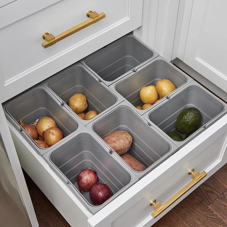 Deep Drawer Storage Bins