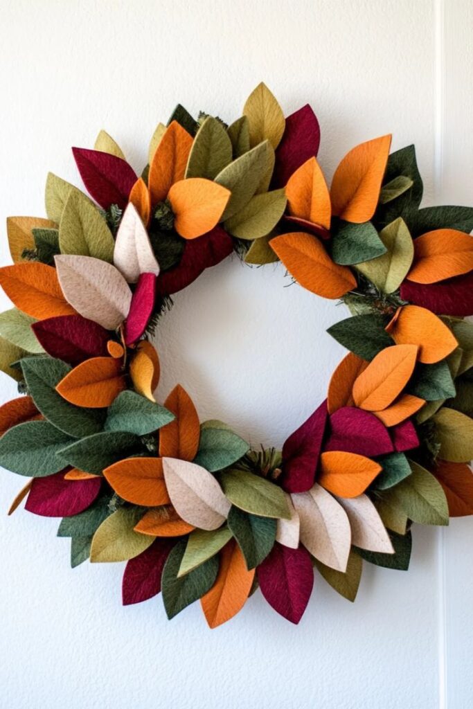 Felt / Fabric Wreath