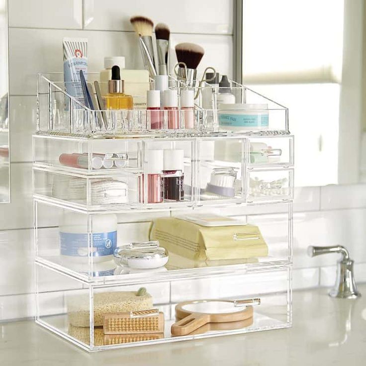 Clear Acrylic Drawer Organizers