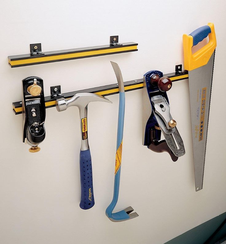 Magnetic Tool Strip On Wall