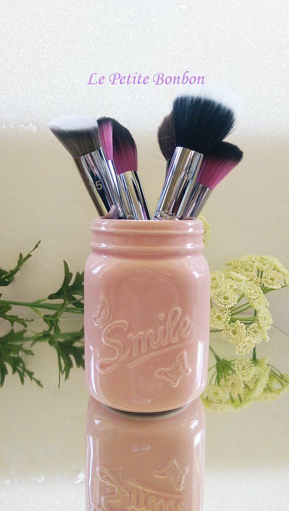Brush Holders In Jars